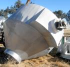 Used Tolan Slant Cone Mixer, approximately 250 cubic feet working capacity