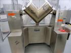 Used- Gemco Stainless Steel V-Blender, 1 Cubic Foot Capacity