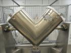 Used Gemco Stainless Steel V-Blender, 1 Cubic Foot Capacity
