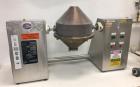 Used Gemco Double Cone Blender, Model Lab Blender, 16 and 8 Quart Capacity
