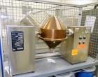 Used- Gemco Double Cone Blender, Model Lab Blender, 16 and 8 Quart Capacity