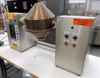 Used Gemco Model Lab Blender, Double Cone Blender,16 and 8 Quart Capacity.