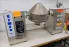 Used- Gemco Double Cone Blender, Model Lab Blender, 16 and 8 Quart Capacity