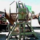 Used Stainless Steel Gemco Double Cone Blender, Model SB100-BG, 100 Cubic foot 