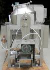 USED: Gemco slant double cone blender, 5 cu ft working capacity, 304 stainless steel. Max material density 70#/cubic foot. Approx 30
