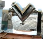 Unused-New- IMV Twin Shell Blender, Model ZKH-0.5, 7.4 Ccubic Feet Working Capacity, 304 Stainless Steel. Maximum batch load 130 kilograms (286 pounds). 24