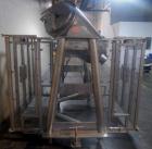 Used Stainless Steel Metal Machining Company Twin Shell Blender, 10 Cubic Feet