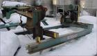 USED: Munson Rotary Blender, model 7TS-60, 60 cubic feet. On steel stand with drive. 7.5 hp Allis Chalmers motor, 028/220/440 volt. V-belt to Falk gear reducer to pinion gear. Final rpm approximately...