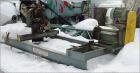 USED: Munson Rotary Blender, model 7TS-60, 60 cubic feet. On steel stand with drive. 7.5 hp Allis Chalmers motor, 028/220/440 volt. V-belt to Falk gear reducer to pinion gear. Final rpm approximately...