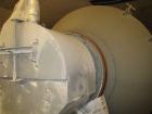 Used Munson Rotary Batch Mixer, Model 90T. 90 Cubic foot capacity, stainless steel construction. Approximate dimensions: 85