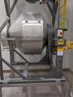 Used-Munson Model MX-15, 15 Cu Ft Stainless Steel Rotary Batch Mini Mixer