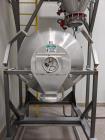 Used Munson Model MX-15, 15 Cu Ft Stainless Steel Rotary Batch Mini Mixer