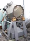 Used Double Cone Blender, 11 Cubic Feet, Stainless Steel. 40