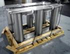 Used Stainless Steel One (1) used 75 cubic foot Patterson Kelley twin shell blender