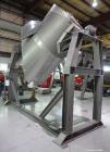 Used Stainless Steel Twin Shell Dry Blender, Approx 150 Cubic Feet Capacity