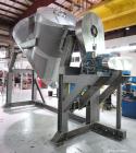 Used Stainless Steel Twin Shell Dry Blender, Approx 150 Cubic Feet Capacity
