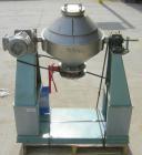 Used- Stainless Steel Patterson Industries Double Cone Blender, model 18
