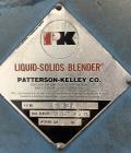 Patterson-Kelley Twin Shell Liquid-Solids Blender