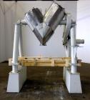 Used Patterson Kelley Cross-Flow V Blender, 10 Cubic Feet, 304 Stainless Steel.