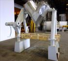 Used- Patterson Kelley Cross-Flow V Blender, 10 Cubic Feet, 304 Stainless Steel.