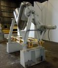 Used- Patterson Kelley Cross-Flow V Blender, 10 Cubic Feet, 304 Stainless Steel.