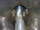 Used Patterson Kelley Cross-Flow V Blender, 10 Cubic Feet, 304 Stainless Steel.