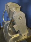 Used Patterson-Kelley Twin Shell Liquid-Solids Blender, 0.26 Cubic Feet Capacity (8 Quart), 304 Stainless Steel. (2) 7-1/2