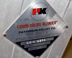 Used Patterson-Kelley Twin Shell Liquid-Solids Blender, 0.26 Cubic Feet Capacity (8 Quart), 304 Stainless Steel. (2) 7-1/2