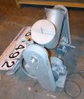 Used Patterson-Kelley Twin Shell Liquid-Solids Blender, 0.26 Cubic Feet Capacity (8 Quart), 304 Stainless Steel. (2) 7-1/2