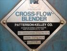 Used- Patterson Kelley Twin Shell Cross Flow Blender, 16 Quart capacity, 304 Sta