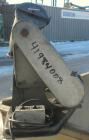 Used Patterson Kelley Twin Shell Dry Blender, 4 Quart Capacity (.16 Cubic Feet), 304 Stainless Steel. (2) 5 1/2