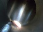 Used Patterson Kelley Twin Shell Dry Blender, 4 Quart Capacity (.16 Cubic Feet), 304 Stainless Steel. (2) 5 1/2