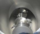 Used Patterson-Kelley Twin Shell Dry Blender, 1 cubic foot capacity, 316 stainless steel. 325 pounds per cubic foot maximum material density. 11-1/2’’ diameter cones. 316 Stainless steel intensifier ...