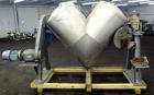 Used Stainless Steel Patterson-Kelley Twin Shell Dry Blender, 20 Cubic Feet