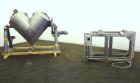 Used Stainless Steel Patterson-Kelley Twin Shell Dry Blender, 20 Cubic Feet