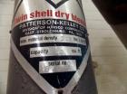 Used Stainless Steel Patterson-Kelley Twin Shell Dry Blender, 20 Cubic Feet