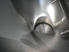 Used Patterson-Kelley Twin Shell Liquid-Solids Blender, 2 cubic feet capacity, 304 stainless steel. 60 Pounds per cubic foot maximum material density. 14’’ Diameter cones. Stainless steel pin intensi...