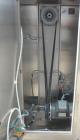 Used Patterson-Kelley Twin Shell Liquid-Solids Blender, 2 cubic feet capacity, 316 stainless steel. 62 Pounds per cubic foot maximum material density. 14’’ Diameter cones. Stainless steel pin intensi...