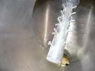 Used Patterson-Kelley Twin Shell Dry Blender, 2 cubic feet capacity, 316 stainless steel. 270 Pounds per cubic foot maximum material density. 14’’ Diameter cones. 316 Stainless steel pin intensifier ...
