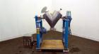 Used Patterson-Kelley Twin Shell Dry Blender, 2 Cubic Feet Capacity, 316 Stainless Steel. 325 Pounds a cubic foot maximum material density. (2) Approximate 13” diameter charge ports with quick releas...