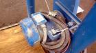 Used Patterson-Kelley Twin Shell Dry Blender, 2 Cubic Feet Capacity, 316 Stainless Steel. 325 Pounds a cubic foot maximum material density. (2) Approximate 13” diameter charge ports with quick releas...