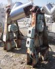 Used Patterson Kelley Twin Shell Dry Blender, 2 Cubic Foot Capacity, 304 Stainless Steel. Maximum material density 75 pounds per cubic foot. (2) 14