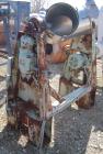 Used Patterson Kelley Twin Shell Dry Blender, 2 Cubic Foot Capacity, 304 Stainless Steel. Maximum material density 75 pounds per cubic foot. (2) 14