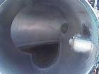 Used Patterson Kelley Twin Shell Dry Blender, 2 Cubic Foot Capacity, 304 Stainless Steel. Maximum material density 75 pounds per cubic foot. (2) 14