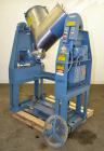 Used Stainless Steel Patterson-Kelley Twin Shell Dry Blender, 3 Cubic Feet Capacity