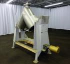 Used- Patterson-Kelley Twin Shell Dry Blender, 5 Cubic Feet Capacity