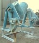 Used Patterson-Kelley Twin Shell Dry Blender, 5 cubic feet capacity, 304 stainl
