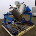 Used- Patterson Kelly Twin Shell Cross Flow Blender, 5 Cubic Feet Capacity