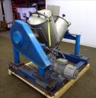 Used- Patterson Kelly Twin Shell Cross Flow Blender, 5 Cubic Feet Capacity