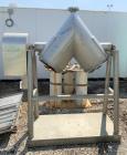 Used Patterson-Kelley Twin Shell Dry Blender, 5 Cubic Feet Capacity